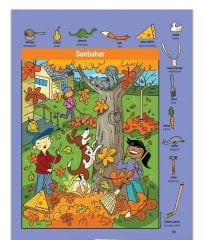 Sticker Hidden Pictures Macera Puzzle-1 (Tek Kitap)