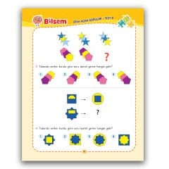 Bilsem Zeka Açan Sorular 2. Seviye - Bilişsel Beceri Gelişimi