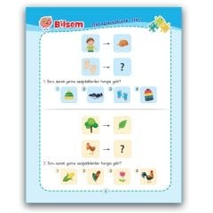 Bilsem Zeka Açan Sorular 1. Seviye - Bilişsel Beceri Gelişimi