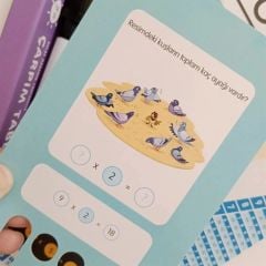 Kolay Öğrenme Yöntemi ve Yedi Günde Çarpım Tablosu 2'li Set