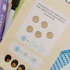 Kolay Öğrenme Yöntemi ve Yedi Günde Çarpım Tablosu 2'li Set