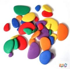 Colorful Pebbles Rengarenk Çakıl Taşları