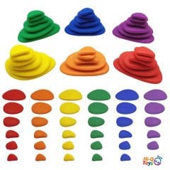 Colorful Pebbles Rengarenk Çakıl Taşları