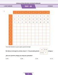 6.Sınıf Zihin Çalıştıran Eğlenceli Kanguru Matematik Soruları