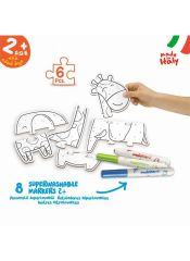Carioca Baby Coloring Puzzle-Hayvanlar