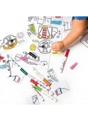 Carioca Baby Coloring Puzzle-Hayvanlar
