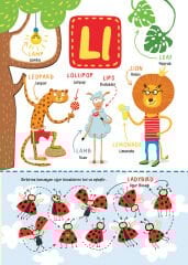 A'dan Z'ye Eğlenceli Resimlerle İngilizce İlk 200 Kelime