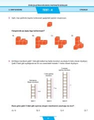 3. Sınıf Zihin Çalıştıran Eğlenceli Kanguru Matematik Soruları