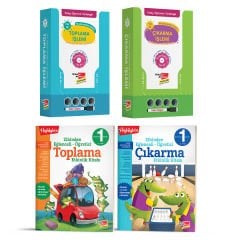 Kolay Öğrenme Yöntemiyle Toplama Çıkarma Etkinlikleri 4'lü Set