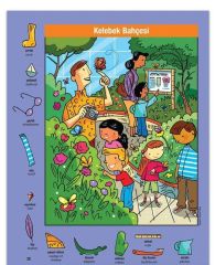 Sticker Hidden Pictures Doğa Puzzle 2'li Set