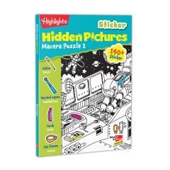 Sticker Hidden Pictures Macera Puzzle 2'li Set