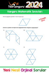 2. Sınıf Zihin Çalıştıran Eğlenceli Kanguru Matematik Soruları