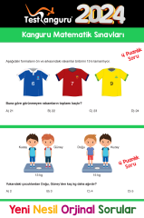 2. Sınıf Zihin Çalıştıran Eğlenceli Kanguru Matematik Soruları