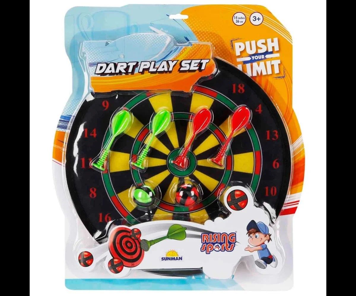 Rising Sports Cırt Cırtlı Dart Oyun Seti 36 cm