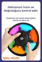 Işıklı ve Sesli Büyük Boy Hafıza Oyunu Memory Game
