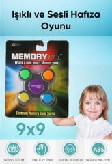 Işıklı ve Sesli Hafıza Oyunu Memory Game