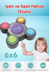 Işıklı ve Sesli Hafıza Oyunu Memory Game