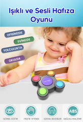 Işıklı ve Renkli Hafıza Oyunu Memory Game G63