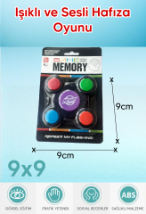Işıklı ve Renkli Hafıza Oyunu Memory Game G63