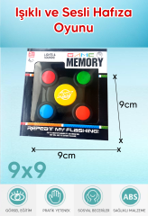 Işıklı ve Renkli Hafıza Oyunu Memory Game G63
