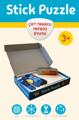 Stick Puzzle Çubuklu Çift Taraflı Yapboz