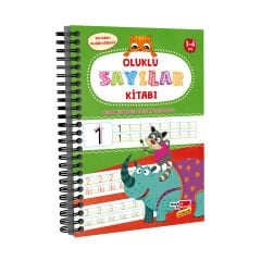 Oluklu Sayılar Kitabı – Sihirli Kalem Hediyeli | 3-6 Yaş