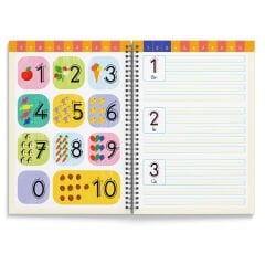 Oluklu (Kabartmalı) Sayılar Kitabı – Sihirli Uçan Mürekkepli Kalem Hediyeli | 4-7 Yaş