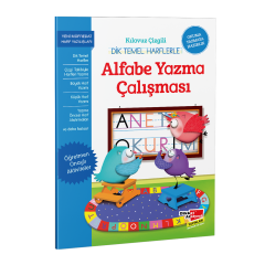 Kılavuz Çizgili Dik Temel Harflerle Alfabe Yazma Çalışması (ÇEK KOPAR ÖZELLİKLİ)