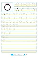 Kılavuz Çizgili Dik Temel Harflerle Alfabe Yazma Çalışması (ÇEK KOPAR ÖZELLİKLİ)