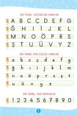 4’lü İlkokula Hazırlık Seti – Matematik, Çizgi, Alfabe, Yazı Defteri