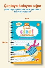 Oluklu Çizgi Çalışmaları Kitabı