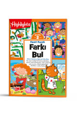 Farkı Bul 4’lü Set 5-9 Yaş Dikkat ve Zeka Geliştirme  200+ Aktivite