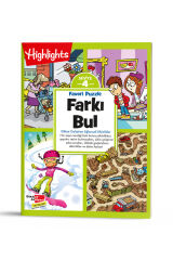 Farkı Bul 4’lü Set 5-9 Yaş Dikkat ve Zeka Geliştirme  200+ Aktivite