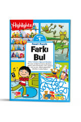 Farkı Bul 4’lü Set 5-9 Yaş Dikkat ve Zeka Geliştirme  200+ Aktivite